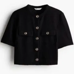 H＆M　未使用新品　ブークレジャケット　ブラック　Sサイズ ブークレジャケット - ブラック - レディース | H&M JP