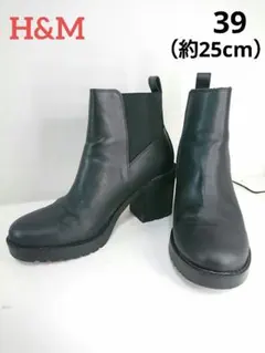 H&M　ショートブーツ　39 size/約25cm
