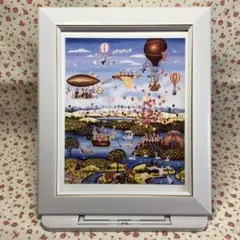 ‼️リサイクルFORT‼️外国のハッピーな図の絵画❗️最高潮の現代アート❗️額縁スレ傷有 リサイクルFORT‼️外国のハッピーな図の絵画❗️最高潮の現代アート