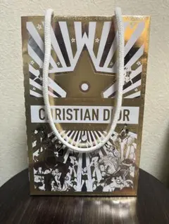 CHRISTIAN DIOR ショップ袋 ゴールド 紙袋
