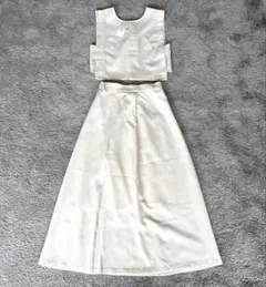 KBF マルチWAYスリーブレス ワンピース セットアップ