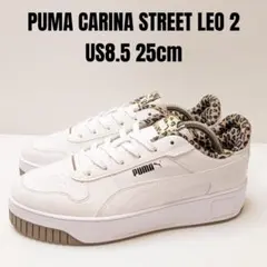 25年製 PUMA プーマ キャリーナ ストリート 25cm 厚底 レオパードのサムネイル
