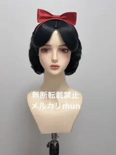 Dハロ仮装　白雪姫ウィッグ　イメージ
