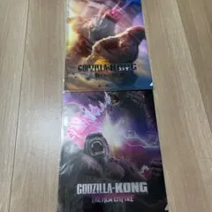 GODZILLA-KONG クリアファイル2枚セット