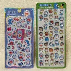 ドラえもん 新作 プチドロップステッカー シール 2種セット