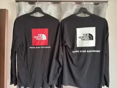 ノースフェイス　ロンTセット売り　Mサイズ