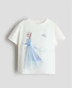 Ｈ＆Ｍ★アナと雪の女王 プリントTシャツ アナ雪 エルサ プリンセス ディズニー