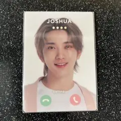 未使用　SEVENTEEN  HANABI もしもしカード ジョシュア