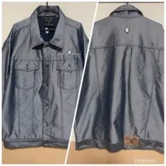 【レアXL☆US輸入90s】ロカウェア 両面刺繍デニムジャケット インディゴ レアXL☆US輸入90s】ロカウェア 両面刺繍デニムジャケット