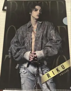 THE RAMPAGE RIKU クリアファイル