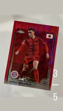 topps chrome JAML MUSIALAトレーディングカード 5シリ