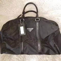 PRADA ボストンバッグ ブラック ナイロン