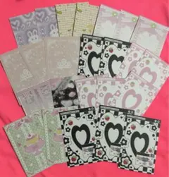 トレカ　台紙　韓国　作家　推し活　かわいい　バレエコア　ハート　kpop