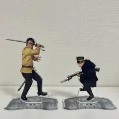 ゴールデンカムイ　アクリルスタンド　鯉登少尉　月島軍曹　2点セット