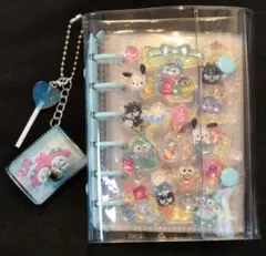 【シール手帳完成品】A7サイズ ミニシール帳＆キャンディチャーム付き