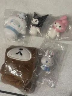 サンリオ ちびっとも&ガチャガチャ5点セット