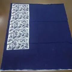 藍染された布地