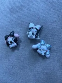 バレエリボンフィギュア　ガチャガチャ　サンリオ　クロミ　マイメロ　シナモンセット