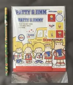 ポチャッコ 未使用 鉛筆 レトロ &サンリオ パティ＆ジミー レターセット