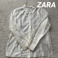 ZARA❤️ビジュー付きブラウスのサムネイル