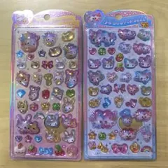 うるちゅるポップシール フワフワらびちゃん まじかる・みゅーちゃん