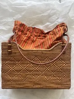 アタ製かごバッグ