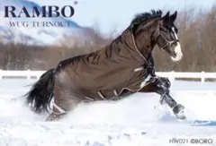 RAMBO WUG TURNOUT 馬用ブランケット ブラウン