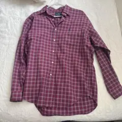 Ralph Lauren Blake 長袖シャツ レッド系チェック