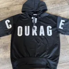 (^-^)新品*ロゴパーカー半袖*