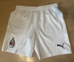 acミランプーマセリエA試合ハーフパンツ白20 21 ACM