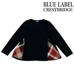 極美品♡ブルーレーベルクレストブリッジ サイドチェック カットソー