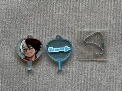 僕のヒーローアカデミア　うちわキーホルダー　轟焦凍　ショート