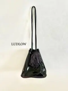 LUDLOW ラドロー タッセル ポシェット 巾着 ブラック - メルカリ