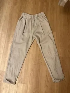 URBAN RESEARCH DOORS ベージュカジュアルパンツ