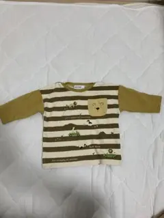 動物イラスト付きストライプTシャツSLAP SLIP 9月30日まで