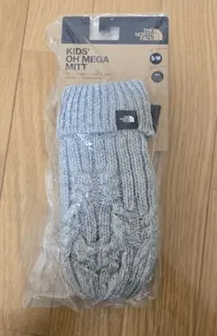 新品タグ付き　　ノースフェイス　ケーブル編み　ミトン　手袋　S～M