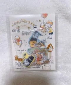 ディズニー　くまのプーさん　マスキングシールフレーク50ピース