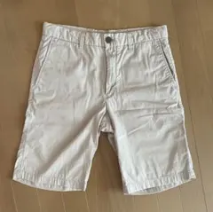 メンズS★ユニクロUNIQLO ショートパンツ アイボリーベージュ★薄手