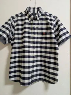 BEAMS HEART チェック柄 半袖シャツ Lサイズのサムネイル