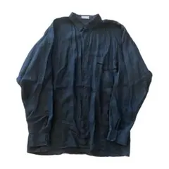 Gianni Versace ブラックリネンL/Sシャツのサムネイル