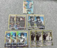 ユニアリ 進撃の巨人 エレン　リヴァイ アルミン ミカサ　ジーク　ファルコ　SR