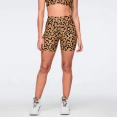 正規品 新品未使用 未開封 ZUMB ウェア 豹柄 バイカーショーツ S 完売品 正規品☆ZUMBA☆Wildbeat High Waisted バイカーS - メルカリ