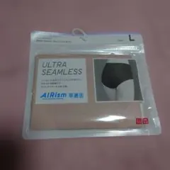 UNIQLO AIRism シームレスショーツ ジャストウエスト ピンク Lのサムネイル