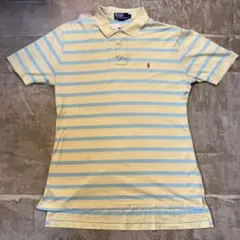 Polo by Ralph Lauren ストライプポロシャツ L