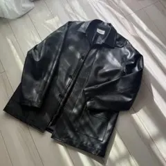 シールームリン Vintage ECO レザーシャツジャケット SHORT - メルカリ