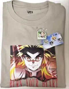 新品　UNIQLO ユニクロ 鬼滅の刃 コラボUT 煉獄　Ｍサイズ オマケ付き