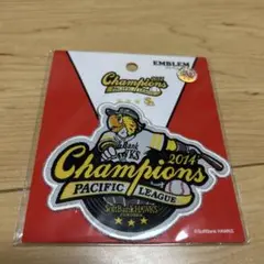 【新品】SoftBank HAWKS 2014 Champions Emblem