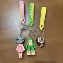 イタリアンブレインロット　シリコンキーホルダー 3個セット