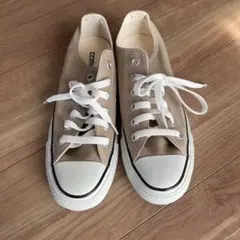 CONVERSE ALL STAR ベージュ ローカット スニーカー　24.5