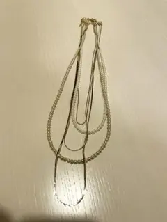 新品 多連パールネックレス 結婚式 フォーマル セレモニー 上品 お呼ばれ